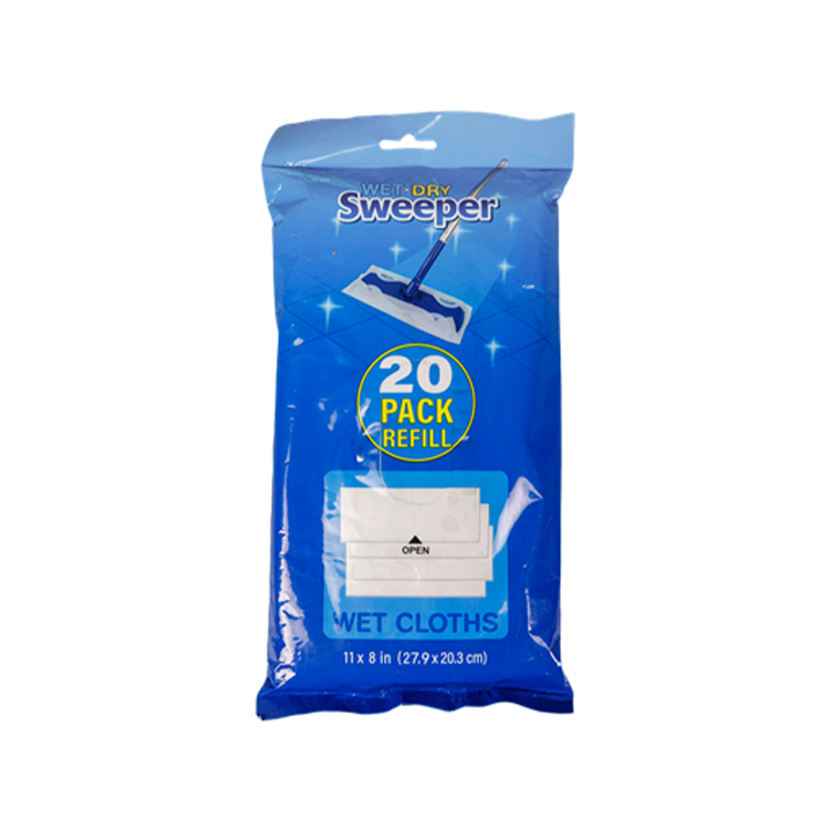 Floor nonwoven wipes