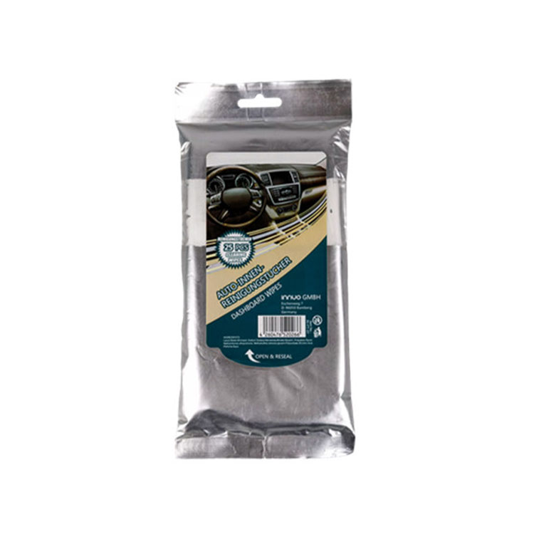 Auto cleaning nonwoven wipes