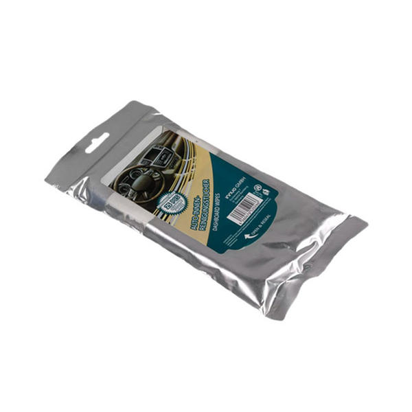 Auto cleaning nonwoven wipes