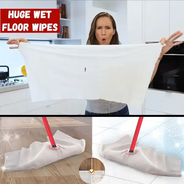 Wet Floor Cleaning Wipes